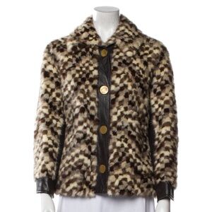 Zenthoefer's Furs mink and leather fur jacket